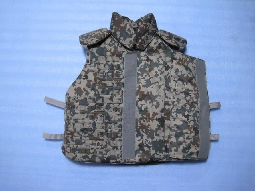 航空自衛隊デジタル迷彩防弾チョッキ２型（Ｖ／Ｃリップストップ生地、レプリカ） 陸上自衛隊 迷彩 戦闘防弾チョッキ 2型 VCリップストップ